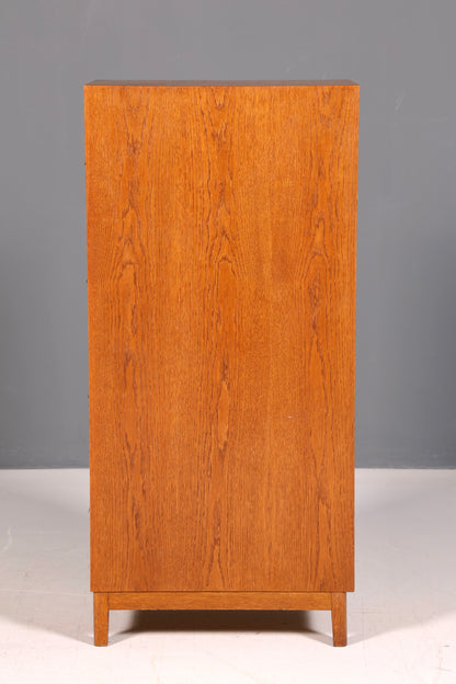 Wunderschöner Mid Century Aktenschrank Kommode Vintage Bauhaus Apothekerschrank Retro Schubladenkommode