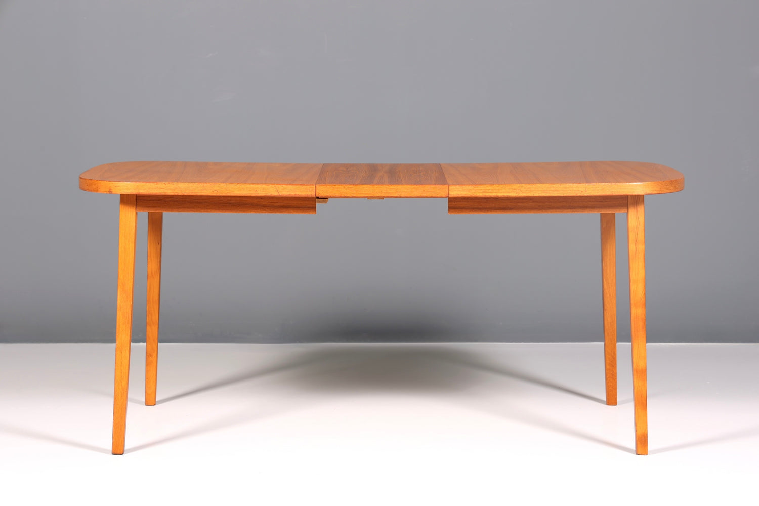Stilvoller Mid Century Esstisch ausziehbarer Danish Design Teak Holz Küchentisch Esszimmer Tisch