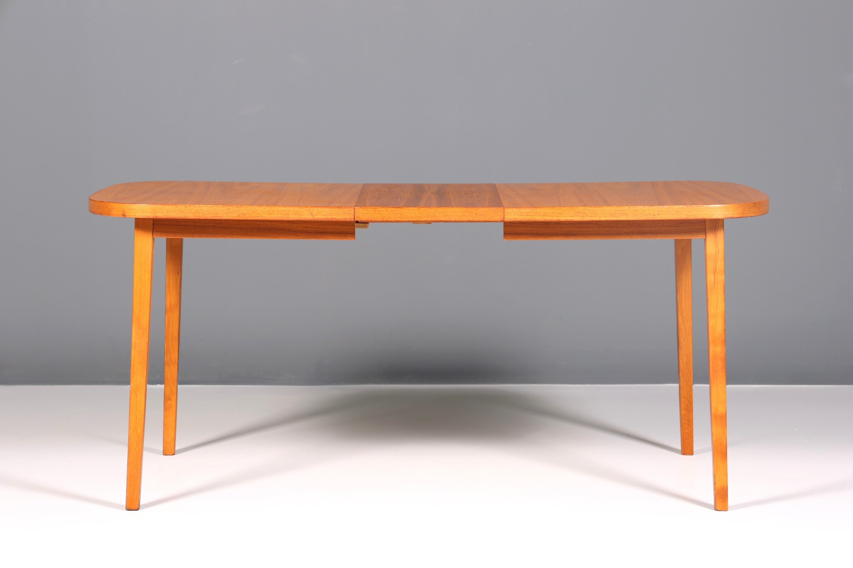 Stilvoller Mid Century Esstisch ausziehbarer Danish Design Teak Holz Küchentisch Esszimmer Tisch