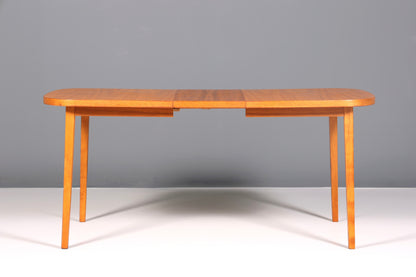 Stilvoller Mid Century Esstisch ausziehbarer Danish Design Teak Holz Küchentisch Esszimmer Tisch