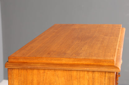 Edler Gründerzeit Sekretär Vertiko Highboard Louis Philippe Kommode Sekretär Schrank um 1880