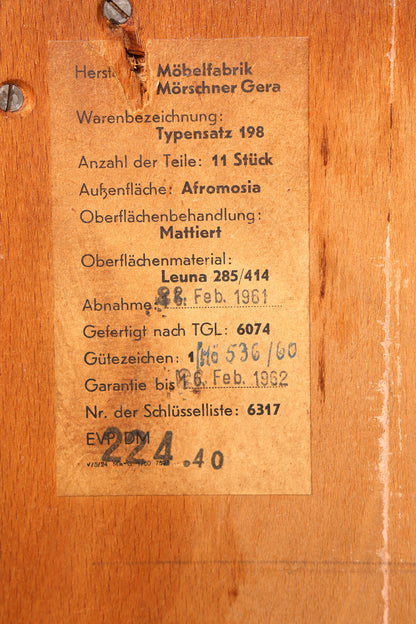 Wunderschöne Mid Century Kommode Vintage Schrank Retro Flur Kommode 60s