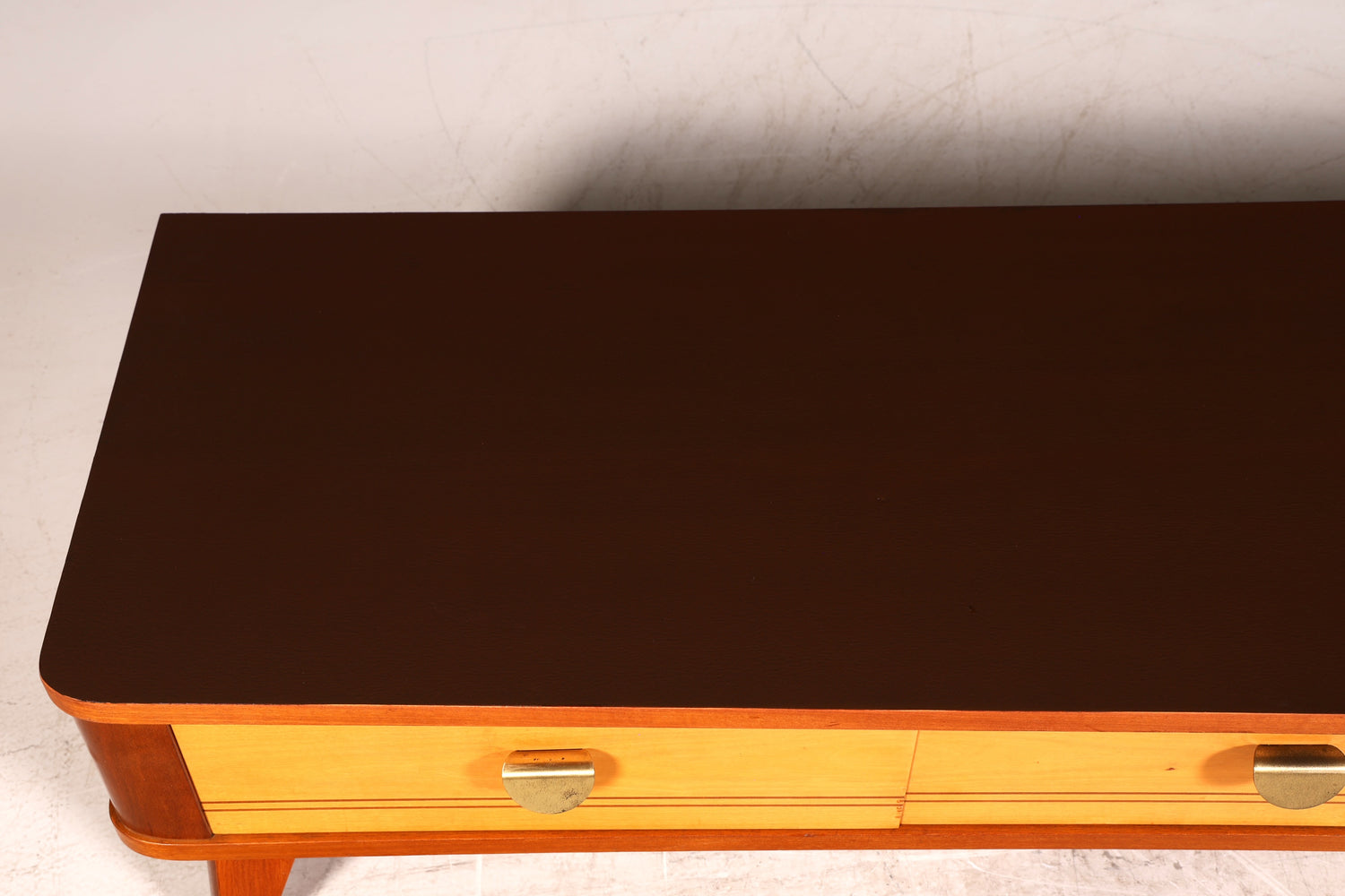 Mid Century Sideboard Vintage TV Kommode 60s Schrank Longboard Retro Lowboard