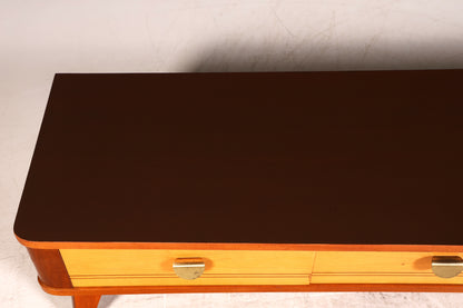 Mid Century Sideboard Vintage TV Kommode 60s Schrank Longboard Retro Lowboard