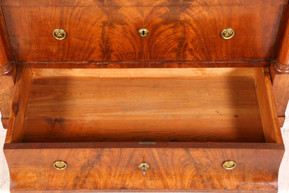 Wunderschöne Biedermeier Kommode Antik Schrank Schubladenkommode Wäschekommode