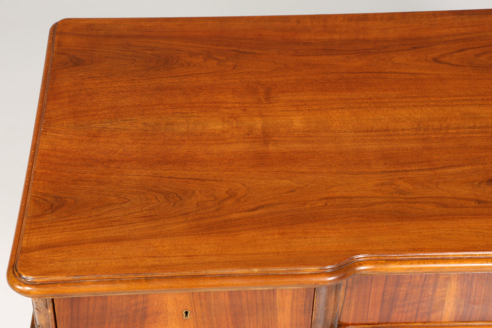 Wunderschöner Chippendale Schreibtisch Antik Stil echt Holz Bürotisch Barock Stil Office Desk