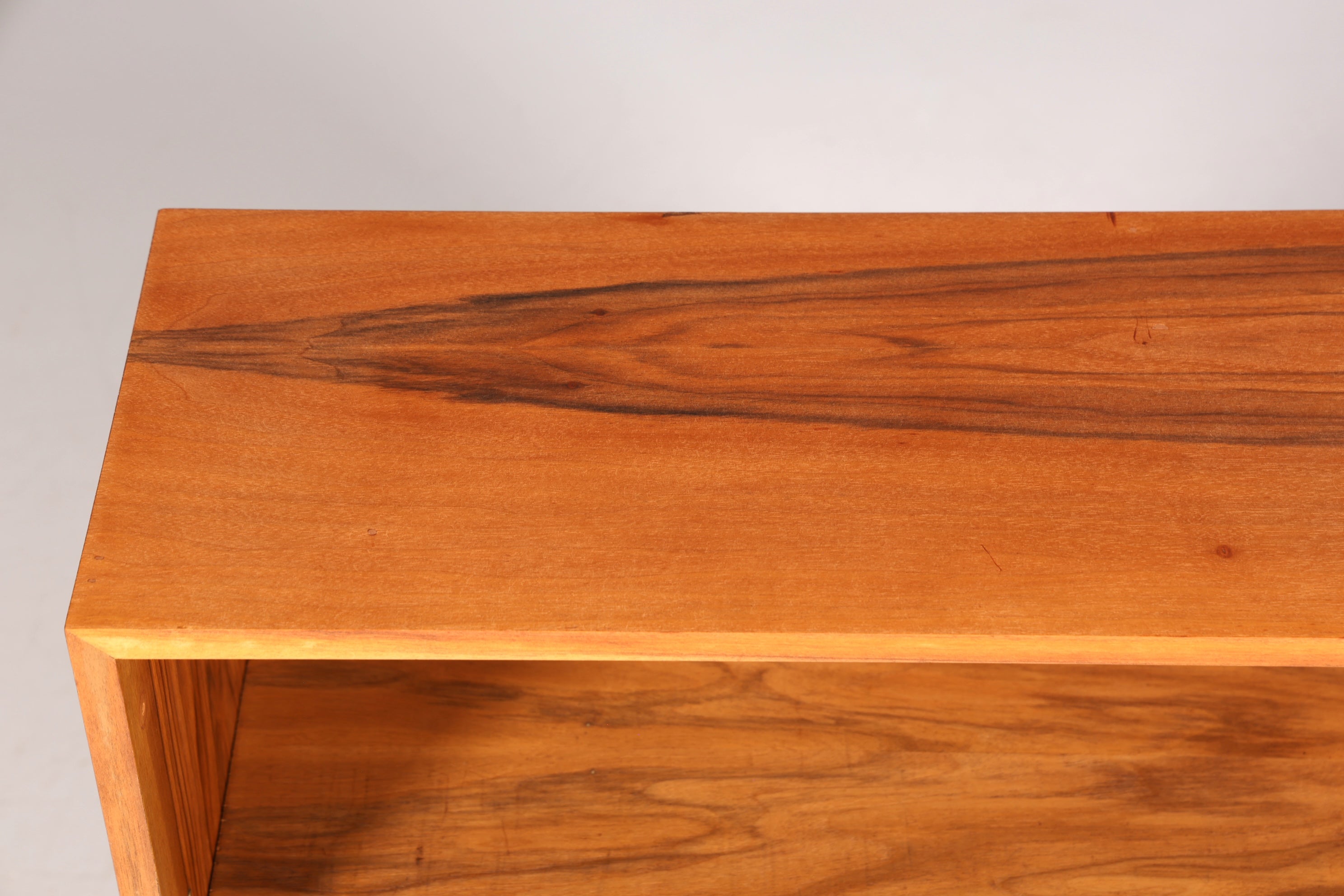 Original Musterring shelf, Mid-Century bookcase, Retro real wood book storage