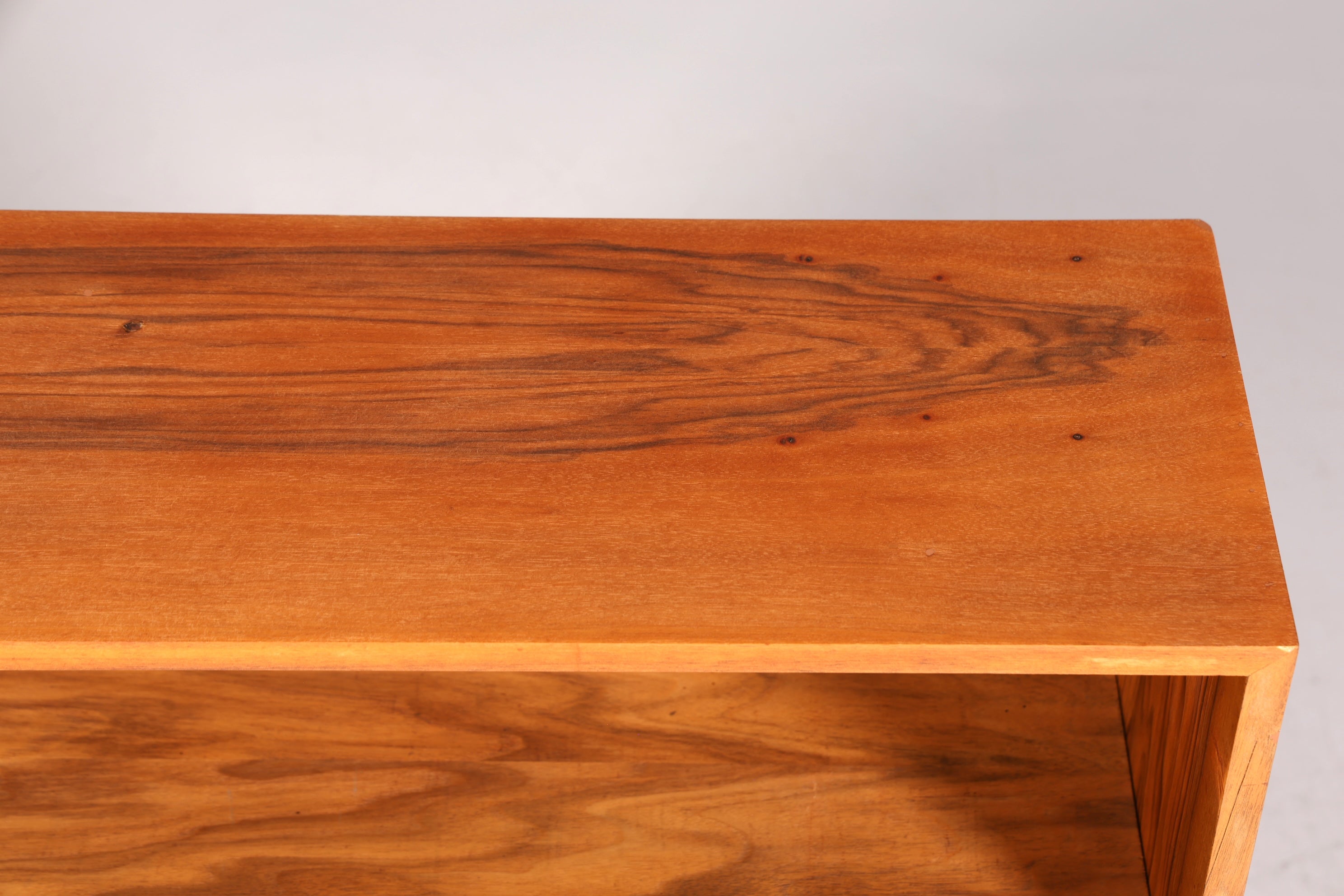 Original Musterring shelf, Mid-Century bookcase, Retro real wood book storage