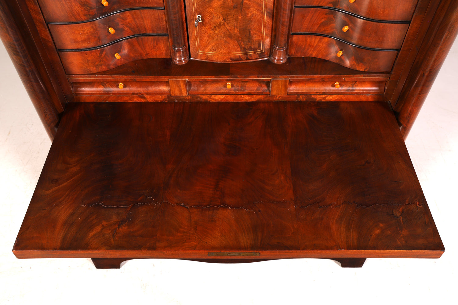 Wunderschöner Biedermeier Sekretär Gründerzeit Vertiko Antik Kommode Schreibkommode