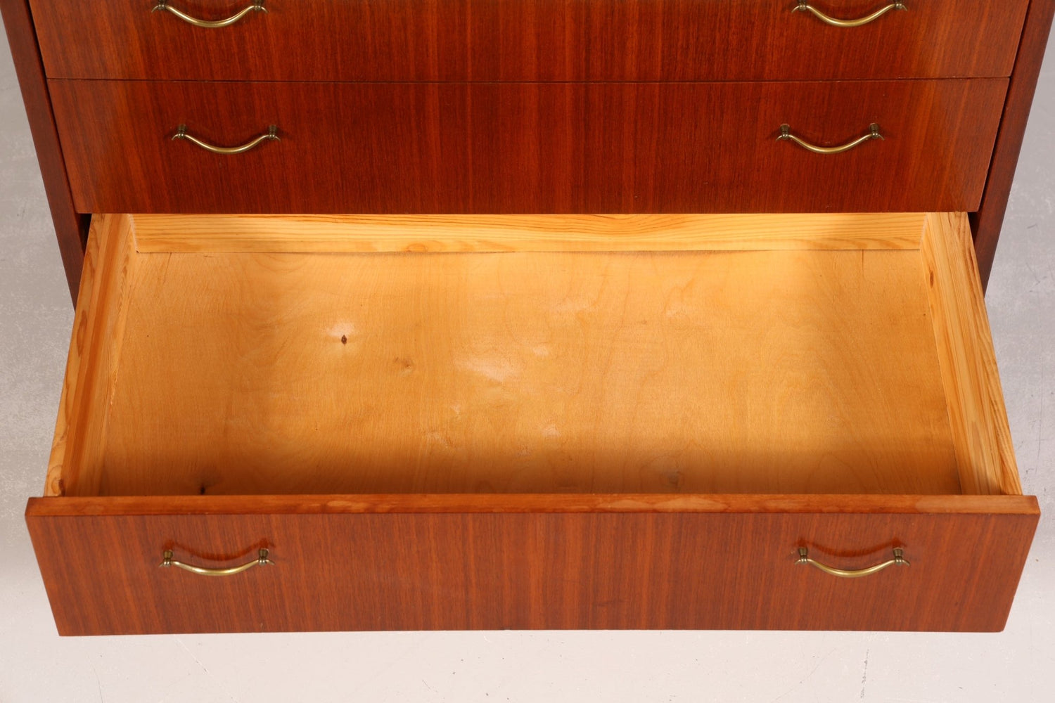 Traumhafter Mid Century Rollladen Sekretär Danish Design echt Holz Rollladen Kommode Schreibkommode
