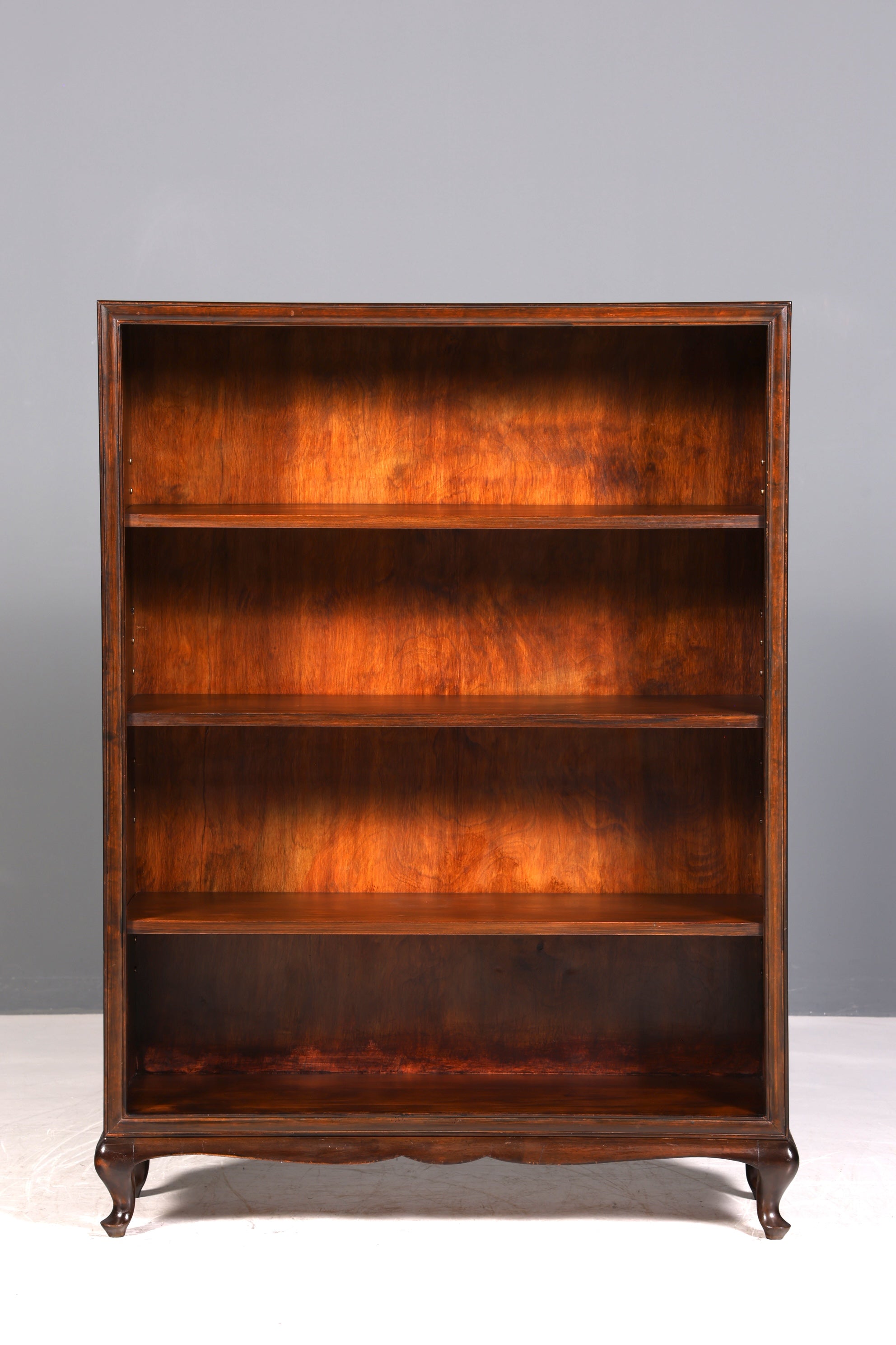 Wunderschönes Chippendale Regal Antik echt Holz Barock Stil Bücherregal Buchablage