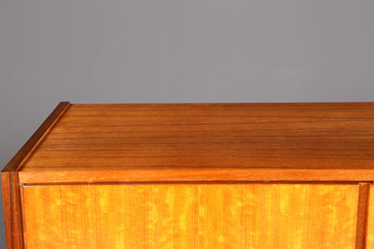 Traumhafter Mid Century Kleiderschrank Vintage Schrank Retro Wäscheschrank 60er Echt Holz