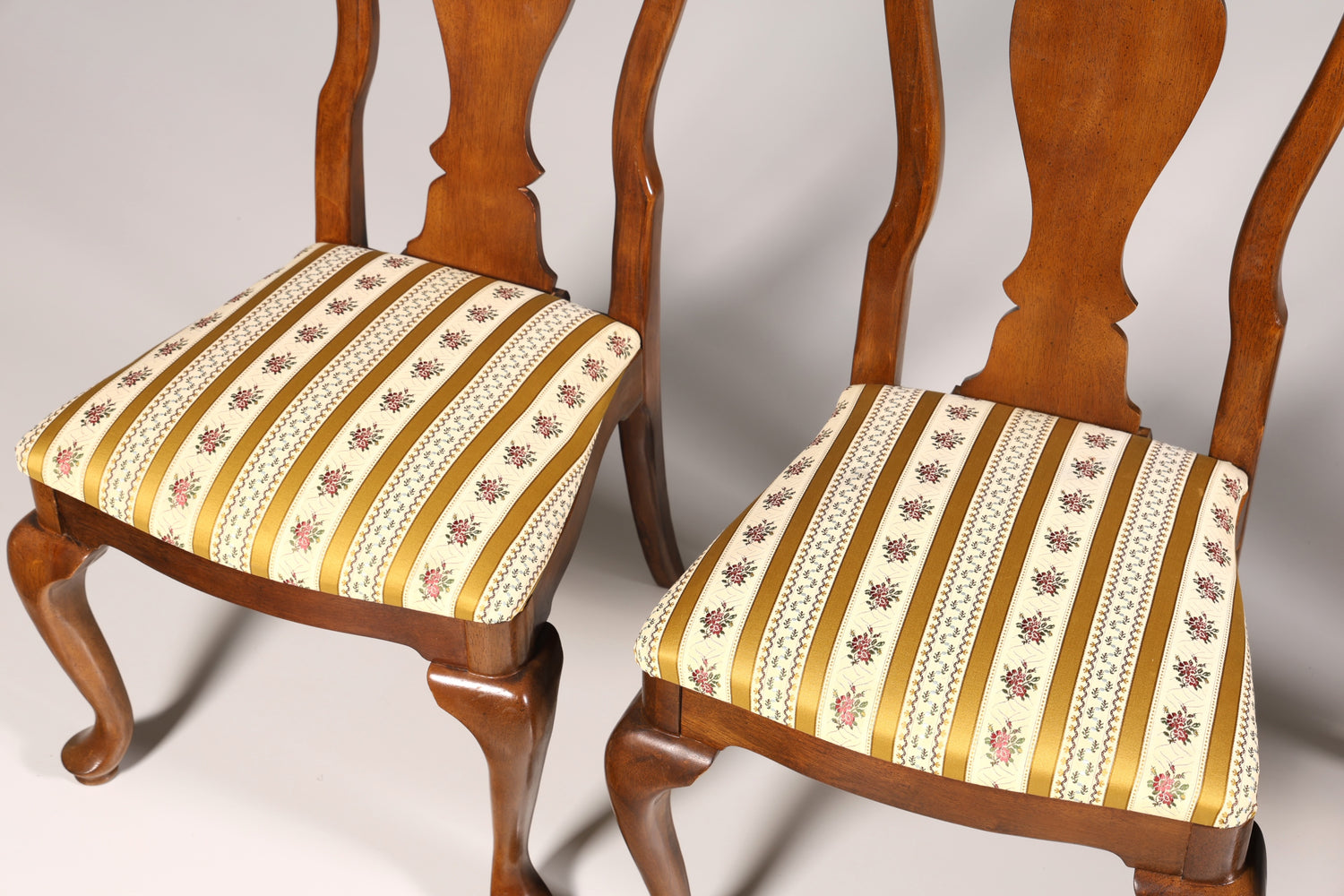 6x Edle Stühle im Drexel Heritage Stil Stuhlset Chippendale Stil Küchenstuhl Set Esszimmer Stühle