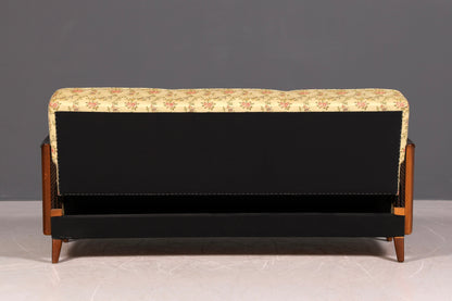 G282 Finish Wunderschönes Chippendale Sofa Antik Barock Stil Wiener Geflecht Couch 3-Sitzer Canapé (Kopie)