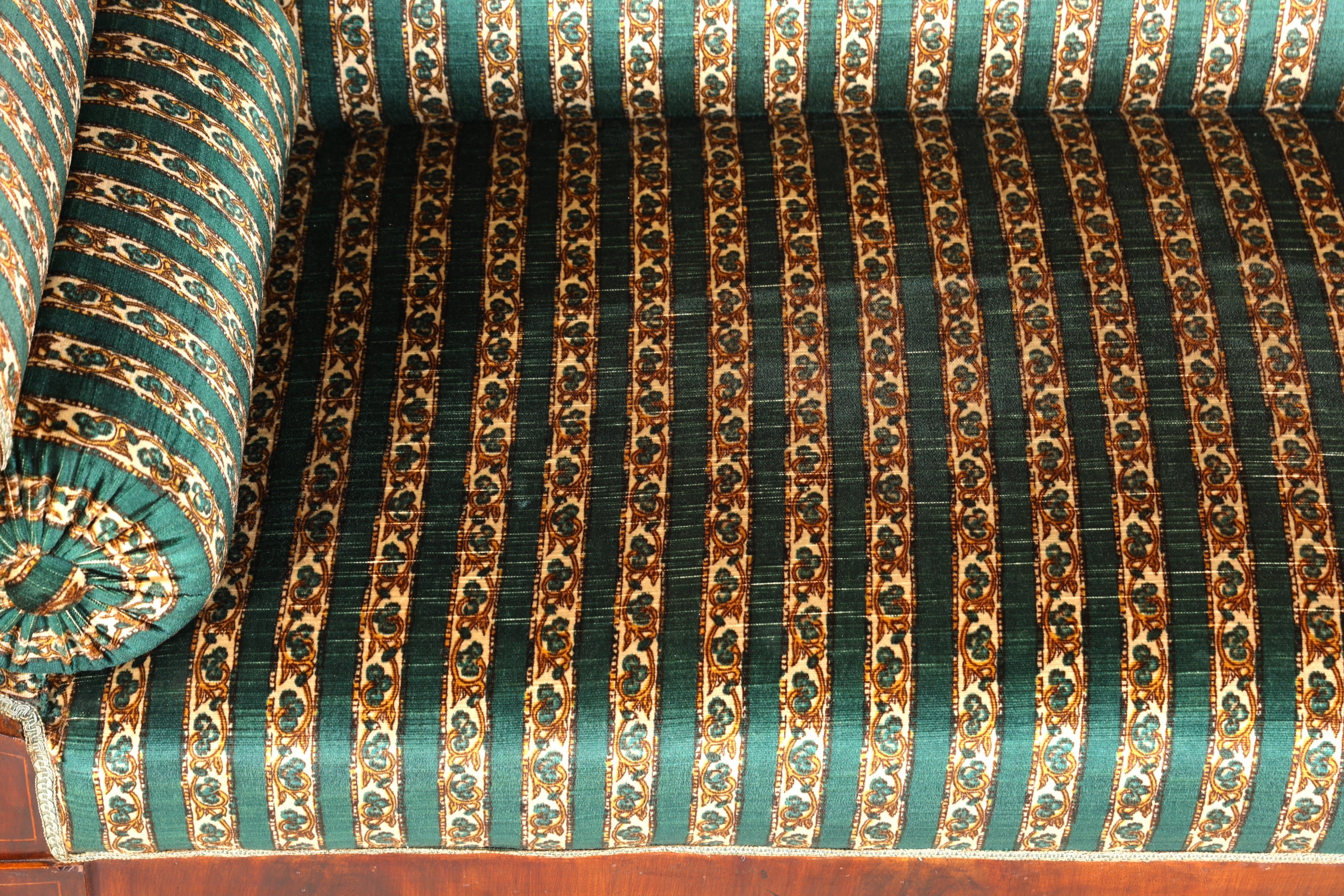 Beeindruckender Original Biedermeier Sofa Antik Couch um 1860 Canapé 2- Sitzer Sofa