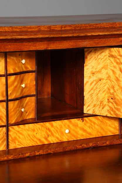Traumhafter Louis Philippe Sekretär um 1880 Biedermeier Antik Schrank Chiffoniere Kommode