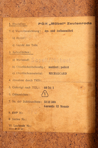 Wunderschöne Mid Century Kommode Vintage TV Sideboard 60s Schrank Flurkommode 2 von 2