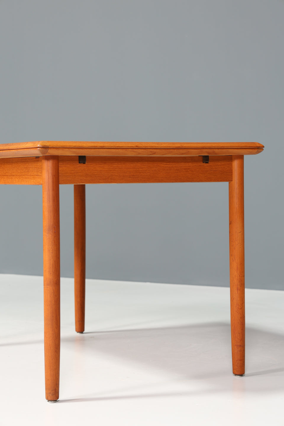 Wunderschöner Danish Design Esstisch ausziehbarer Teak Holz Küchentisch Mid Century Esszimmer Tisch
