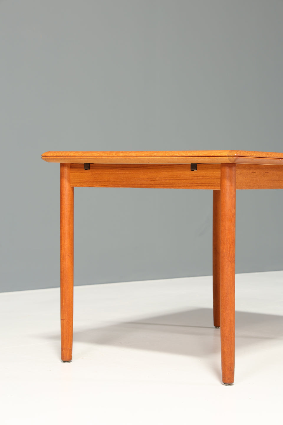 Wunderschöner Danish Design Esstisch ausziehbarer Teak Holz Küchentisch Mid Century Esszimmer Tisch