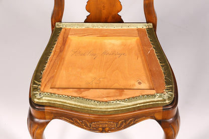 6x Wunderschöne Chippendale Stühle Barock Stil Stuhlset Polsterstuhl Set Küchenstühle Esszimmer Stühle