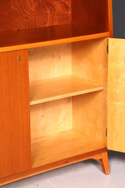 Wunderschöner Mid Century Schrank Vintage Regal Retro Bücherregal Buchablage 60s Designklassiker Bookshelf
