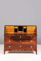 Wunderschöner Original Biedermeier Sekretär um 1860 Englisch Kommode Antik Bürokommode