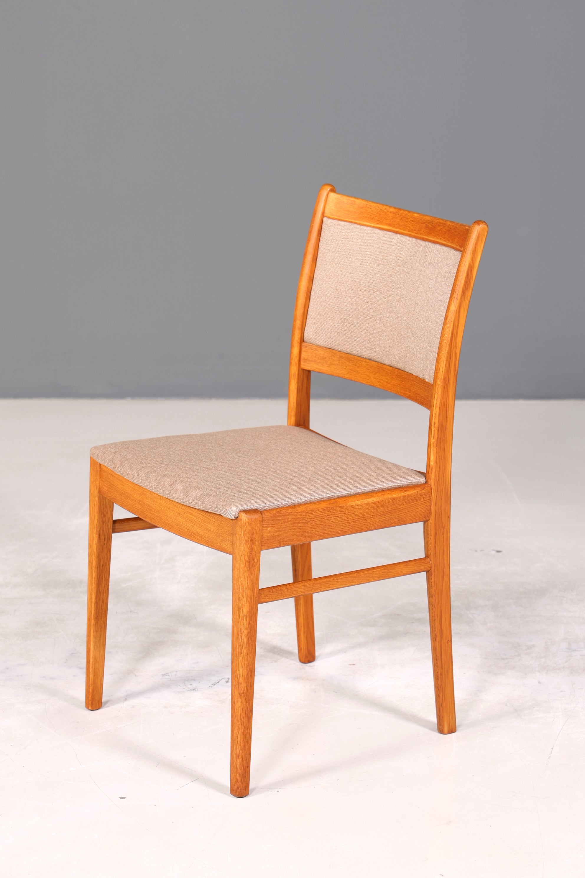 4x Wunderschöne Mid Century Teak Holz Stühle Rosendal Design Retro Stuhlset Danish Design Küchenstühle