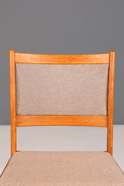 4x Wunderschöne Mid Century Teak Holz Stühle Rosendal Design Retro Stuhlset Danish Design Küchenstühle