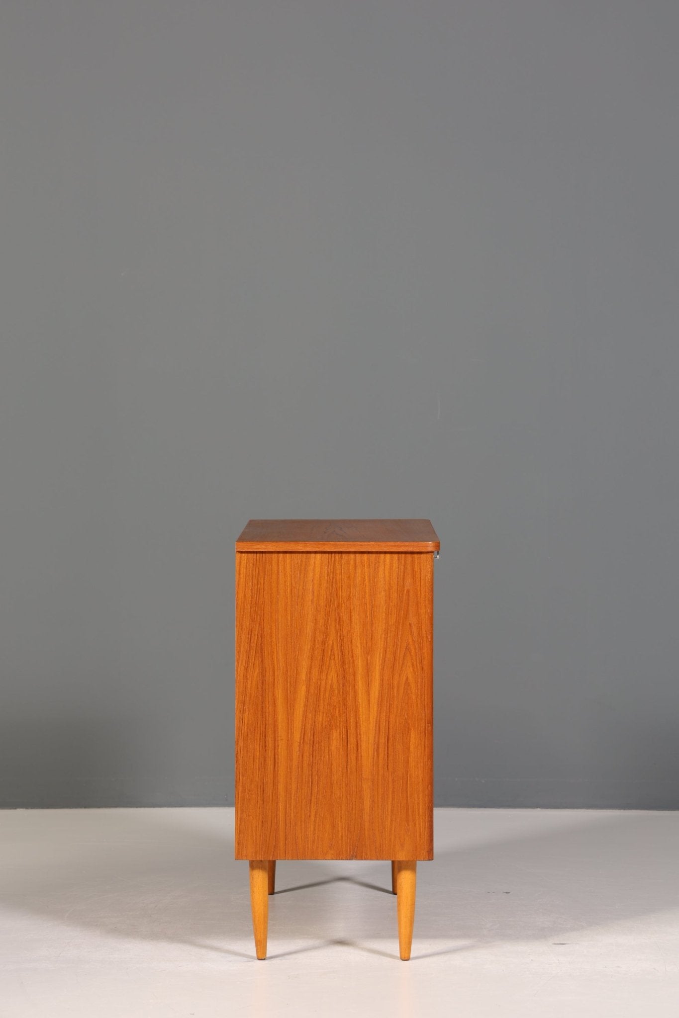 Stilvolle Mid Century Kommode Teak Holz Sideboard Vintage Schubladen Kommode