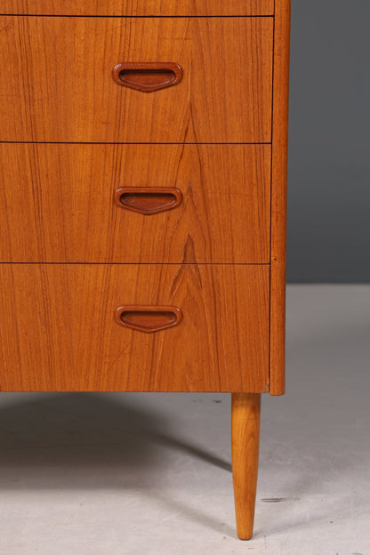 Stilvolle Mid Century Kommode Teak Holz Sideboard Vintage Schubladen Kommode