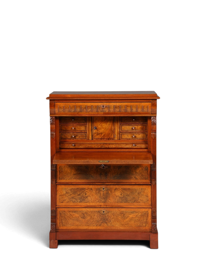 Stilvoller Gründerzeit Sekretär Vertiko Highboard Jugendstil Kommode Schrank um 1880