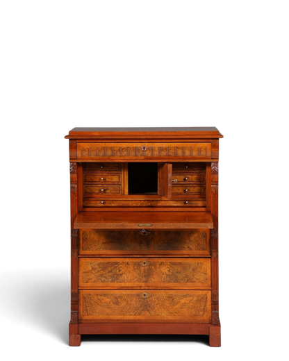 Stilvoller Gründerzeit Sekretär Vertiko Highboard Jugendstil Kommode Schrank um 1880