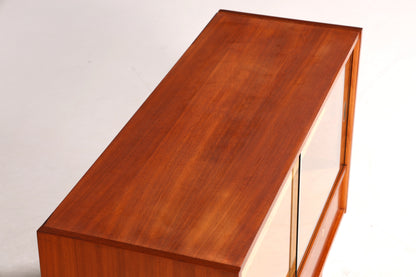 Wunderschöne Mid Century Vitrine Vintage Schrank Retro Regal Bücherregal TV Sideboard 60s