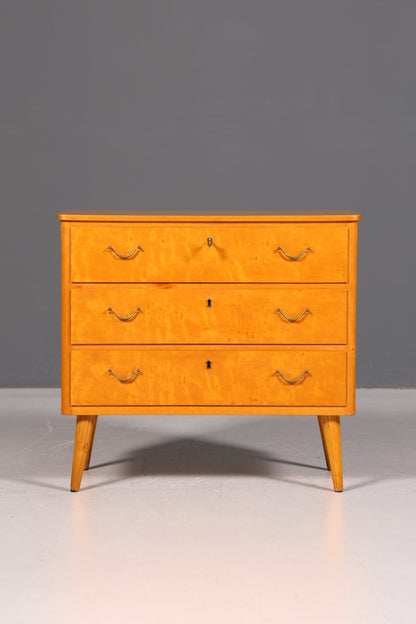 Wunderschöne Mid Century Schubladenkommode Danish Design Vintage Flurkommode 60s Designklassiker