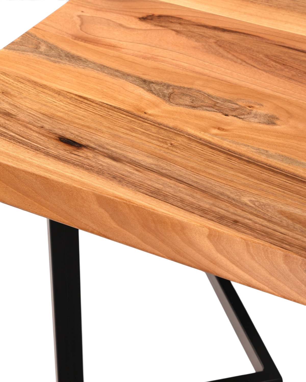 Traumhafter Nussbaum Tisch 220cm-95cm Esszimmer Tisch Baumkanten Platte massiv Holz Küchentisch