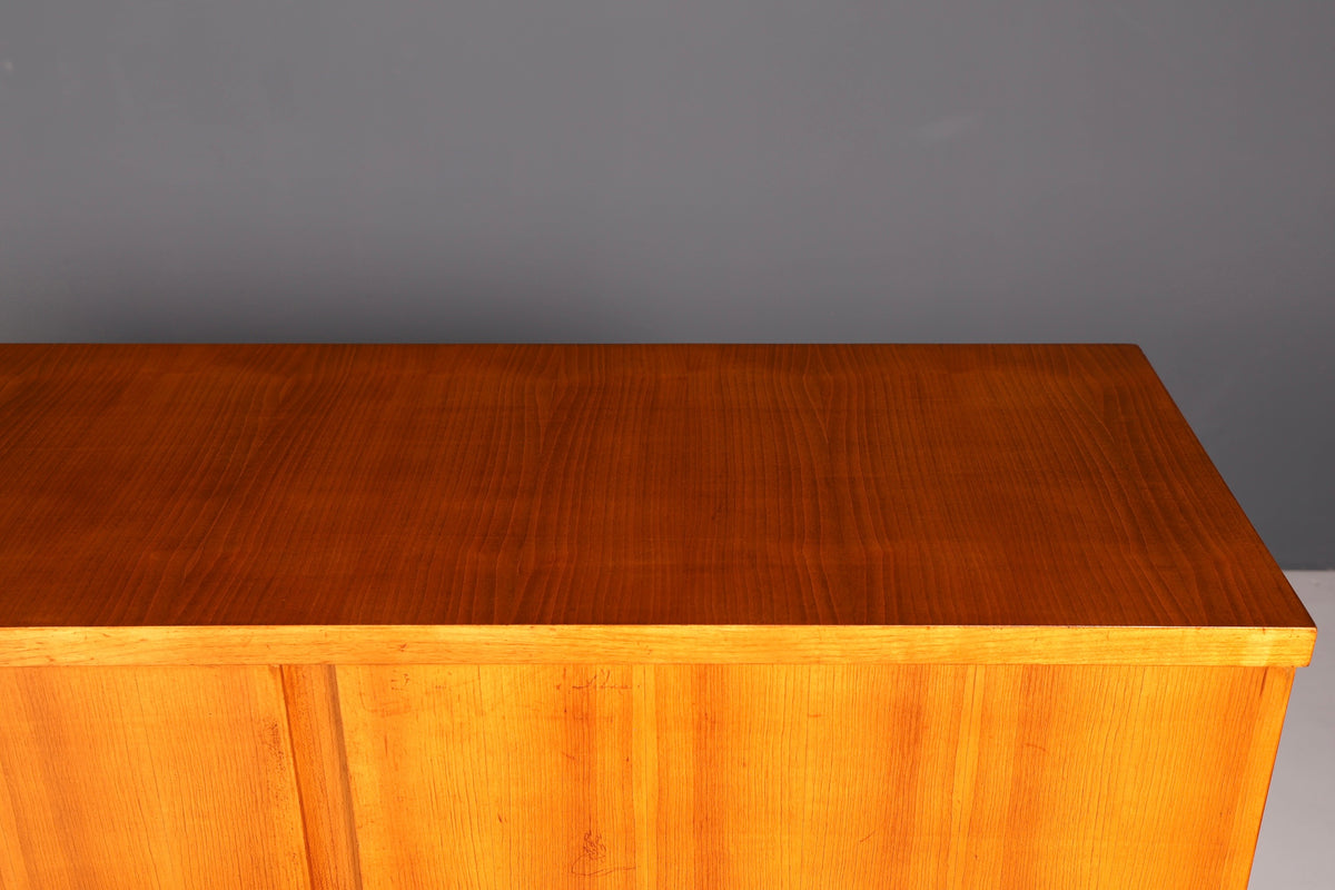Stunning XXL Mid-Century Sideboard Retro Highboard 1960s Cabinet Sideboard Dresser solid wood