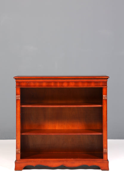 Wunderschönes Englisches Bücherregal Antik Regal Bookshelf Mahagoni Buchablage 60s