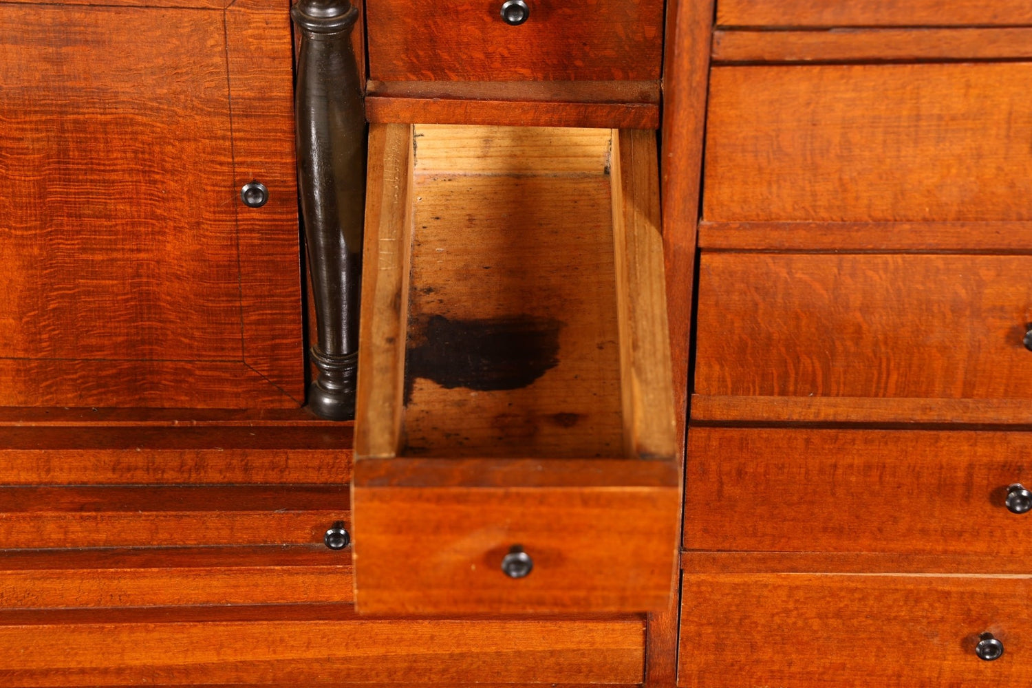Stilvoller Biedermeier Sekretär Jugendstil Vertiko Antik Kommode Schreibkommode