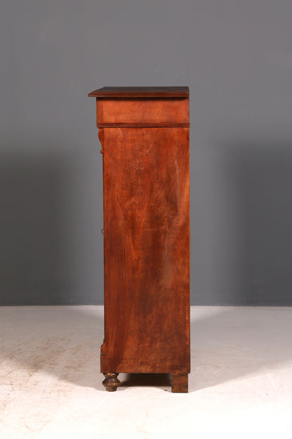 Traumhaftes Jugendstil Vertiko Gründerzeit Schrank Antik Highboard Kommode Buffet Vintage