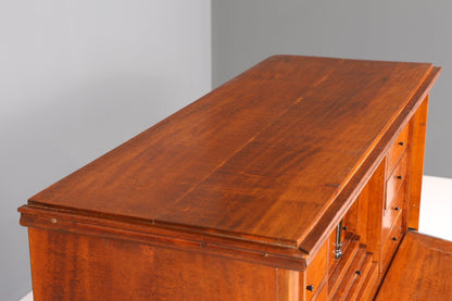 Stilvoller Biedermeier Sekretär Jugendstil Vertiko Antik Kommode Schreibkommode