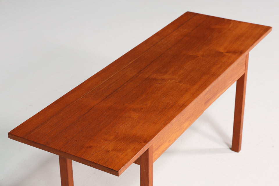 Schlichter Mid Century Konsolen Tisch Danish Design Flur Kommode 60er Jahre Beistelltisch Ablagetisch