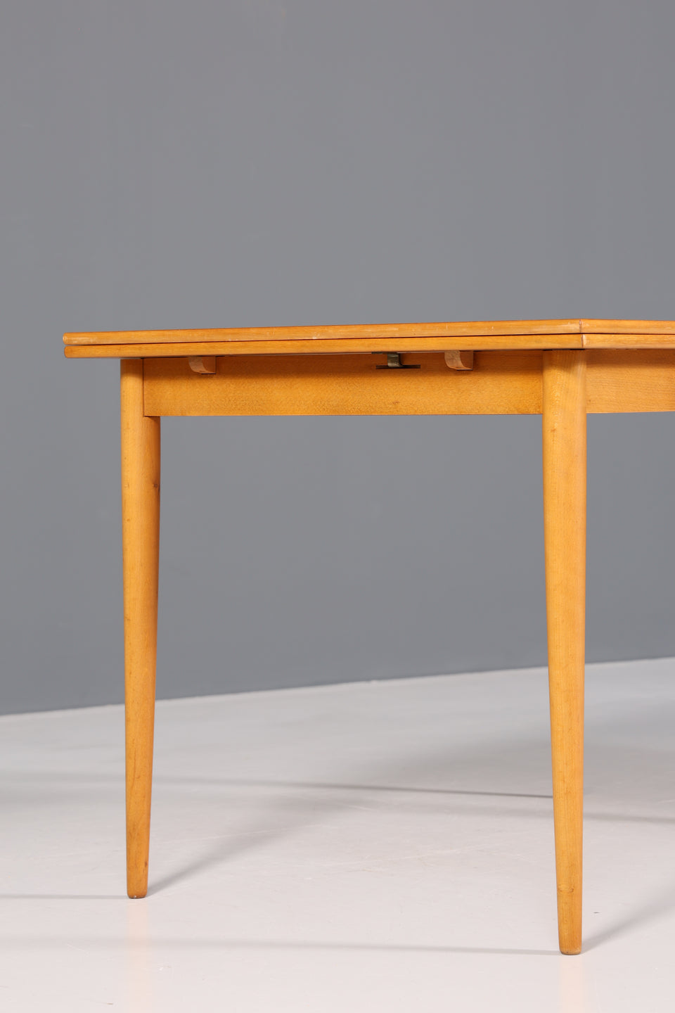Wunderschöner Mid Century Tisch Danish Design Esstisch ausziehbarer Teak Holz Küchentisch Esszimmer Tisch Danish Design