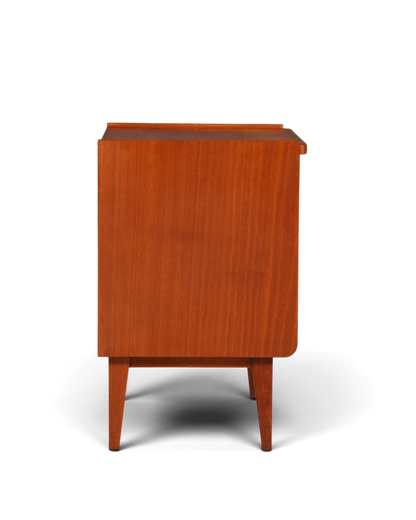 Wunderschöner Mid Century Nachttisch Vintage Danish Design Kommode Beistelltisch Nachtschrank Retro echt Holz 2 von 2