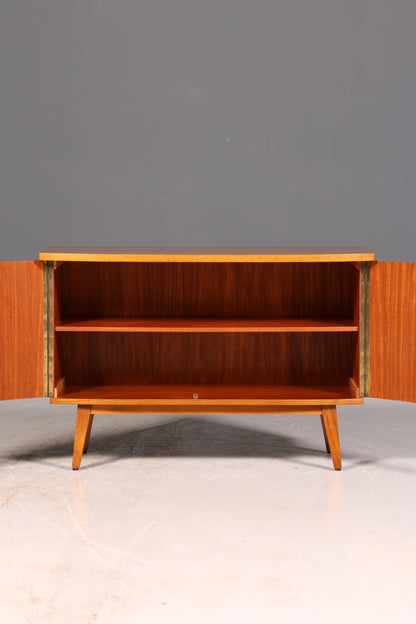 Wunderschönes Mid Century Sideboard Vintage TV Schrank Retro Flur Schrank 60er echt Holz