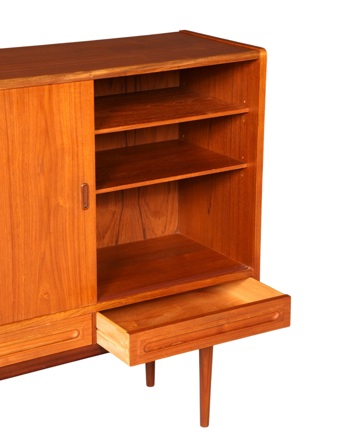 Mid Century Highboard Teak Danish