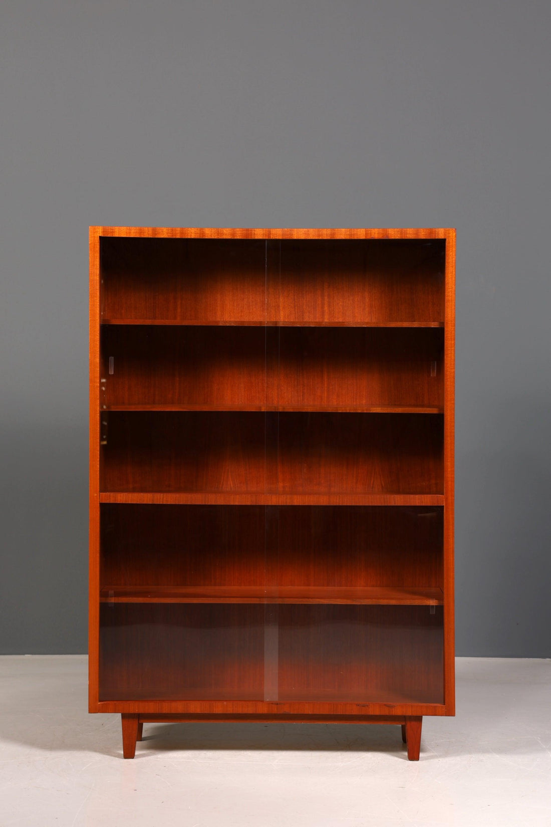 Wunderschöne Mid Century Vitrine Retro Regal Vintage Bücherregal Schrank 2 von 2