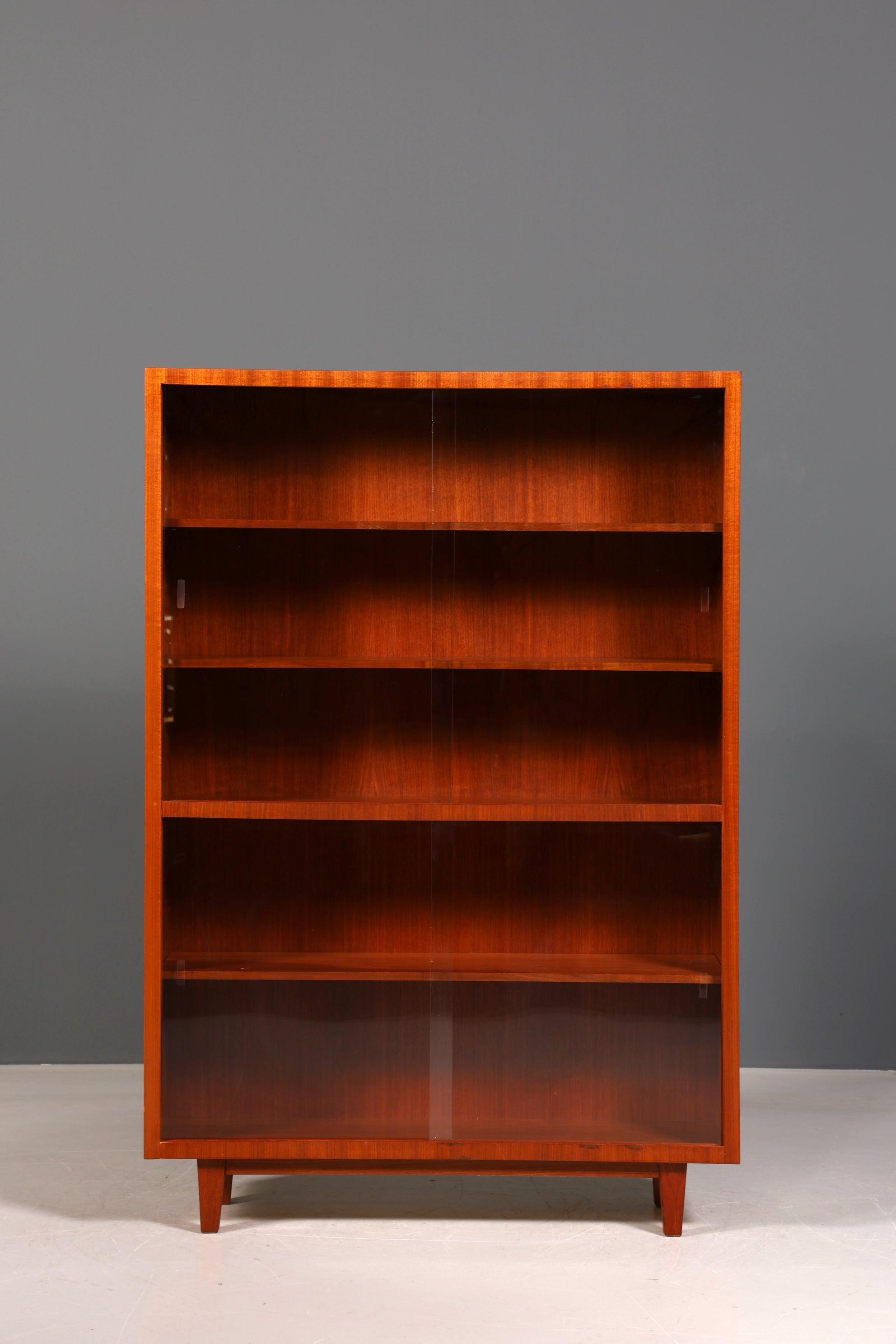 Wunderschöne Mid Century Vitrine Retro Regal Vintage Bücherregal Schrank 2 von 2