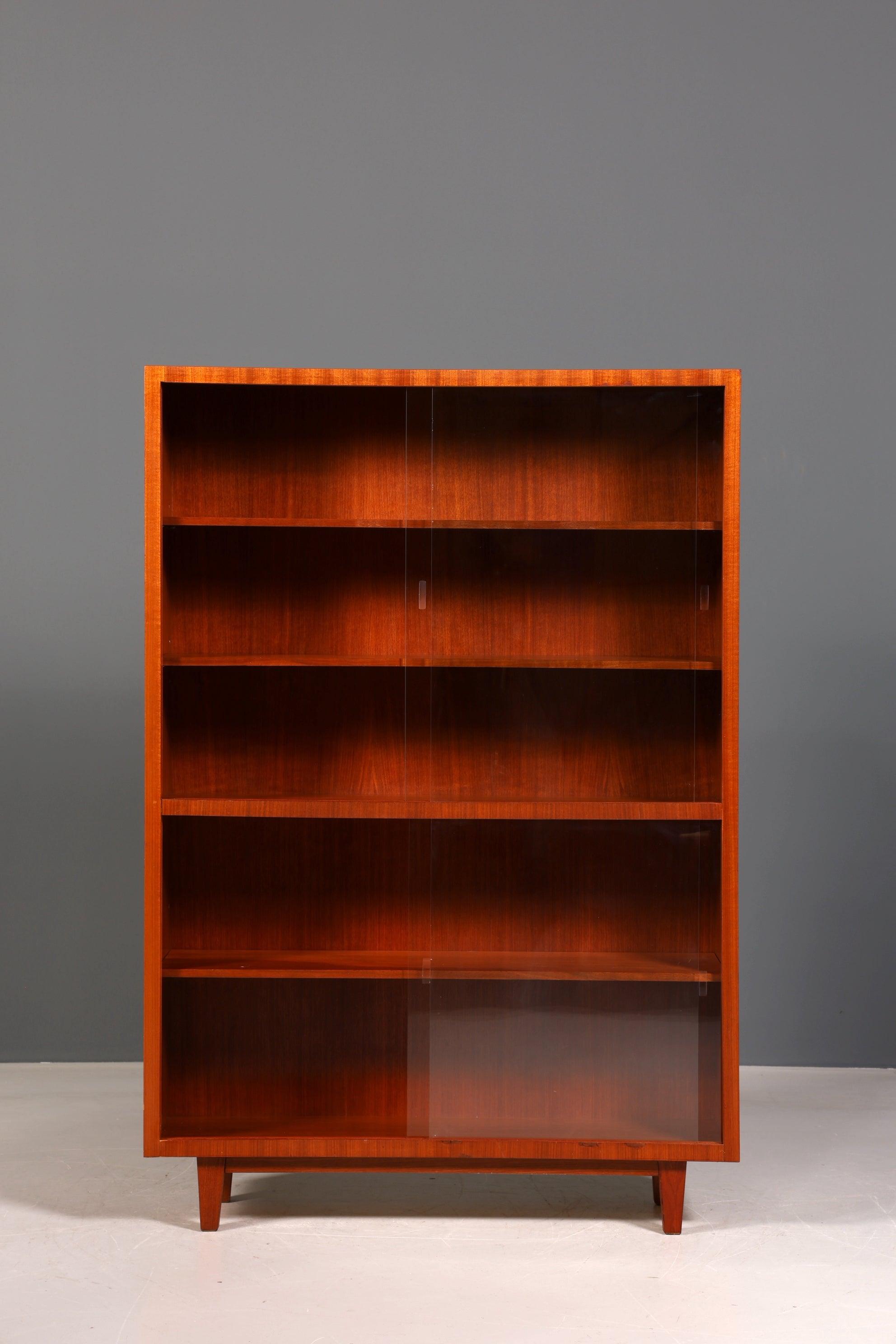 Wunderschöne Mid Century Vitrine Retro Regal Vintage Bücherregal Schrank 2 von 2