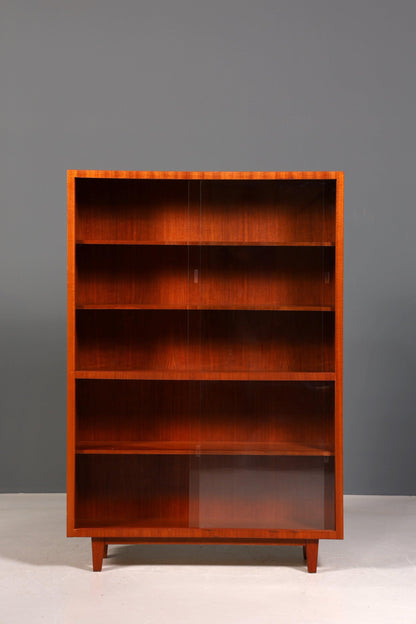 Wunderschöne Mid Century Vitrine Retro Regal Vintage Bücherregal Schrank 2 von 2