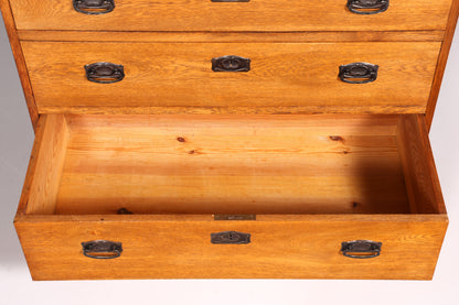 Wunderschöner Jugendstil Sekretär Gründerzeit Vertiko Antik Kommode um 1900 Eiche Massiv